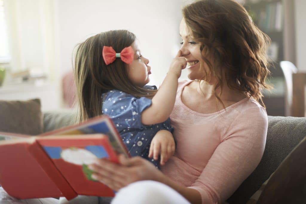 mother-reading-to-daughter-love-language-for-kids